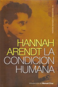 La Condición Humana, de Hannah Arendt
