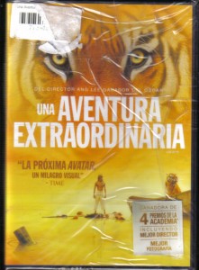 DVD Una aventura extraordinaria