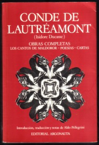 Obras completas Ed. Argonauta, Lautréamont , 001